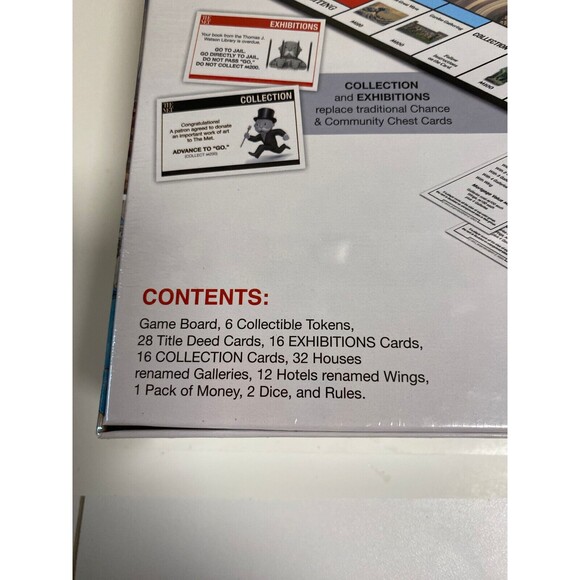 Board Game Monopoly The Met Edition 2020 Sealed New - Picture 6 of 7